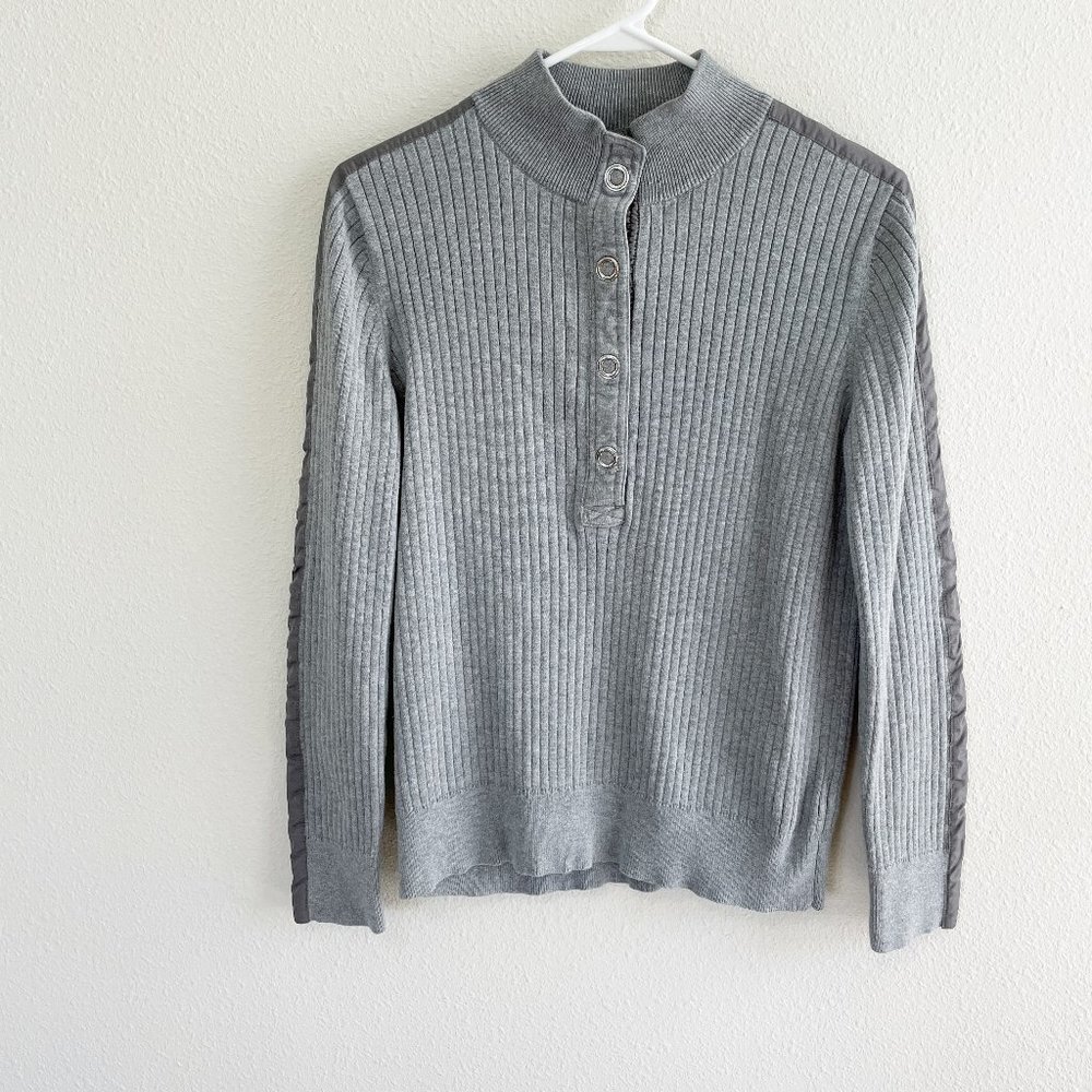 LRL Lauren Active Ralph Lauren Sweater Womens‎ Size L Gray Long Sleeve Pullover